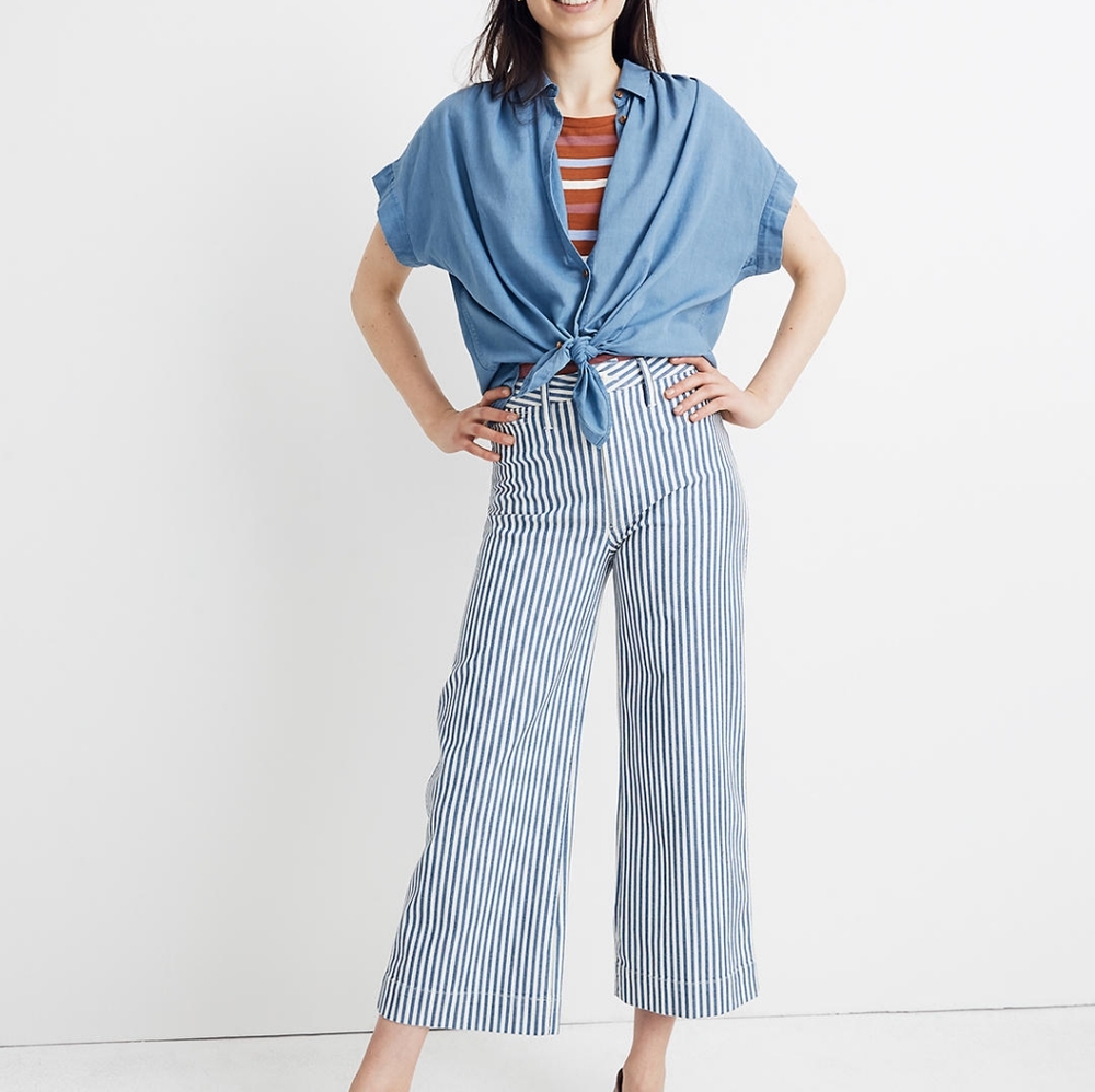 Madewell Emmett Cropped Pants